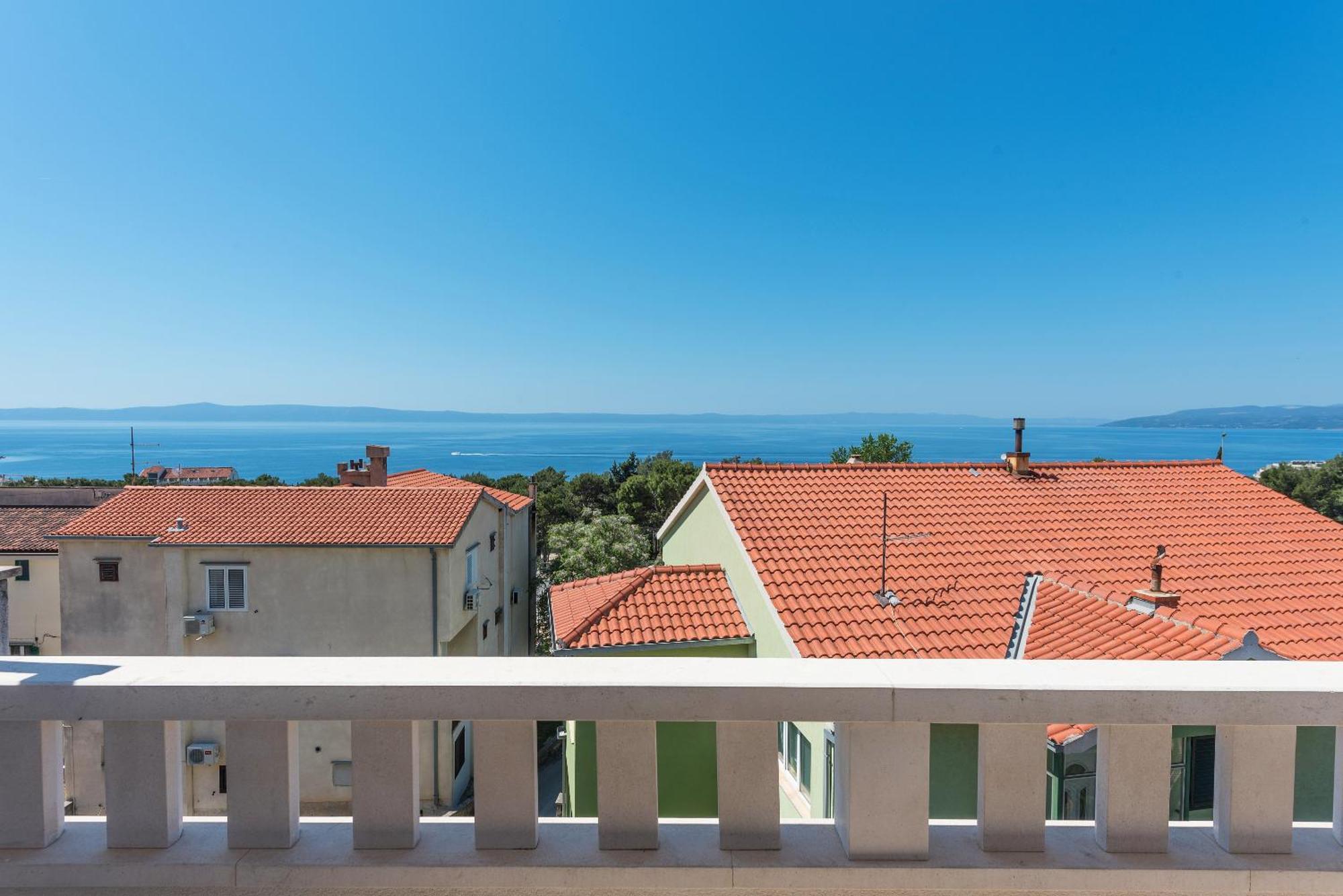 Apartman Filipovic Makarska Bagian luar foto