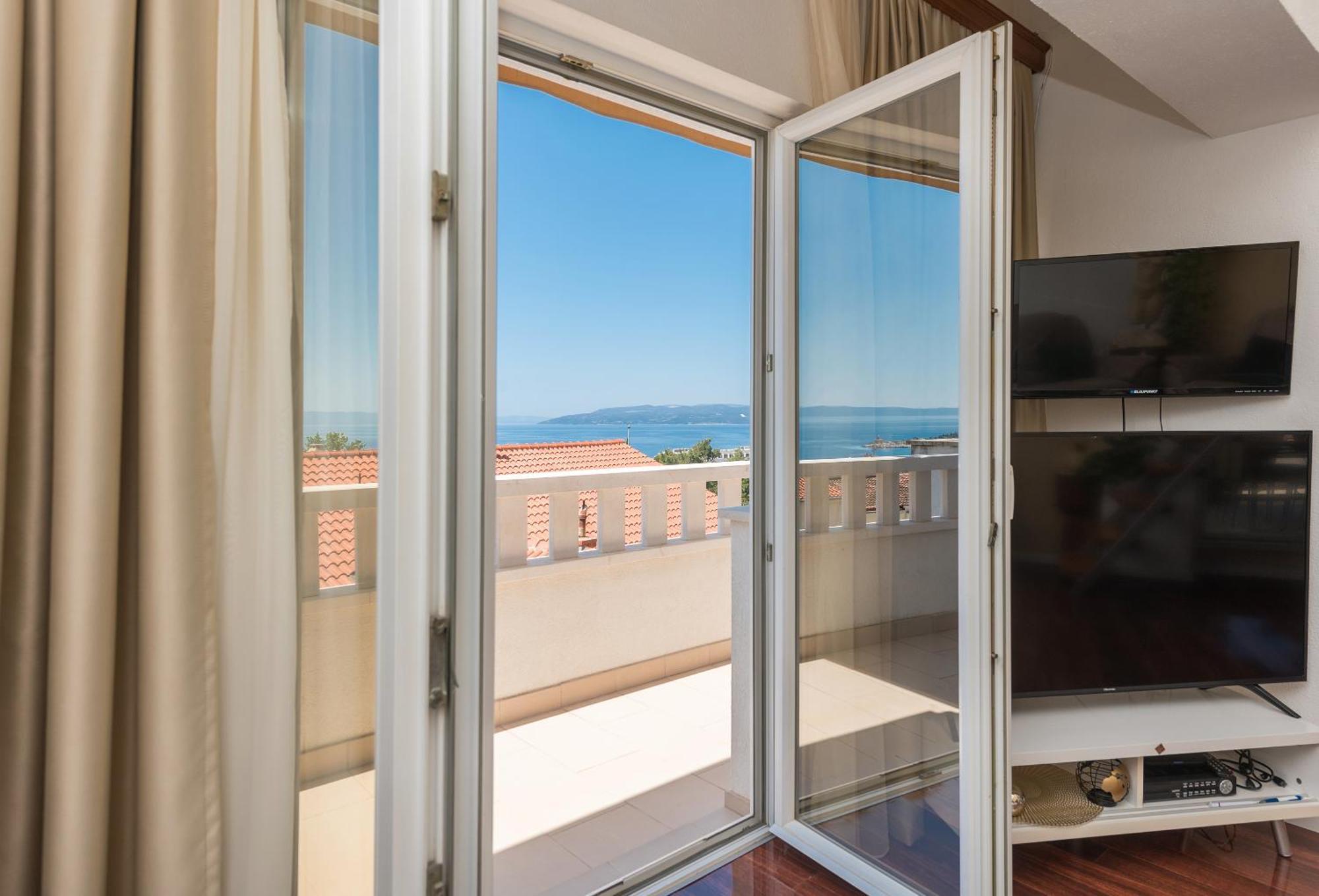 Apartman Filipovic Makarska Bagian luar foto